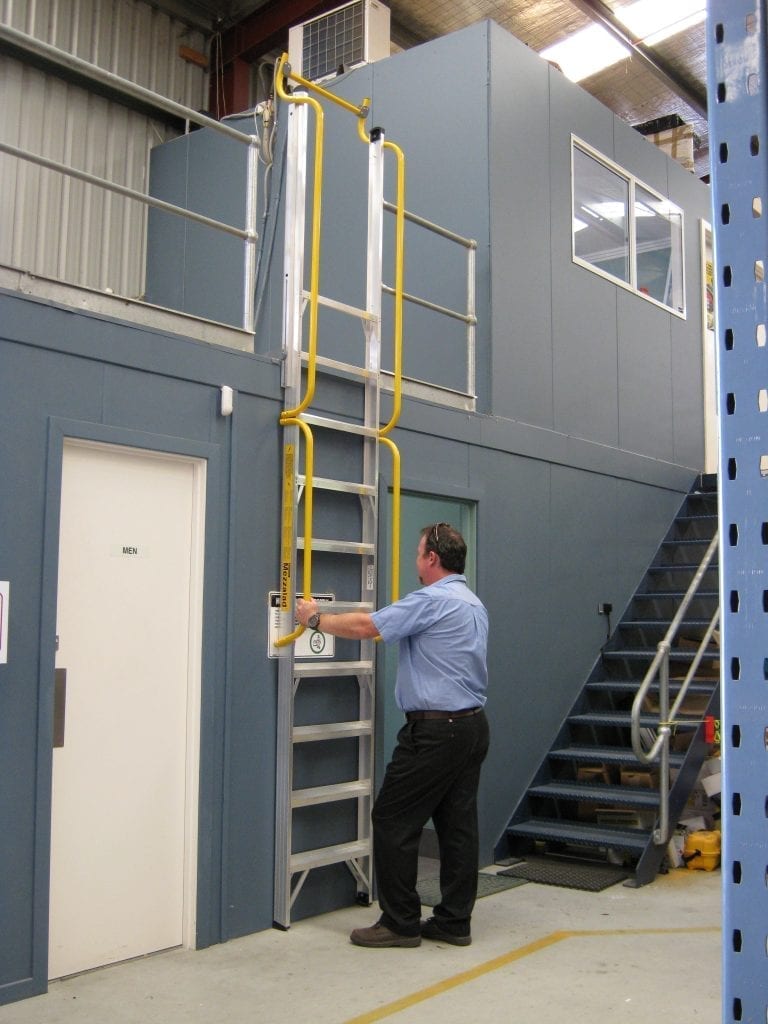 Stockmaster Mezzalad Mezzanine Access Ladder - Materials Handling