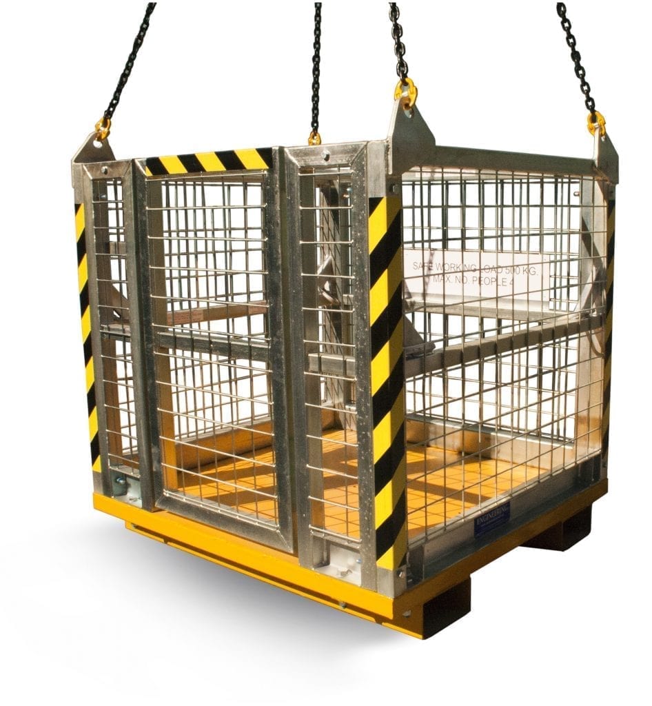 Crane Lifting Cages for Personnel - Materials Handling