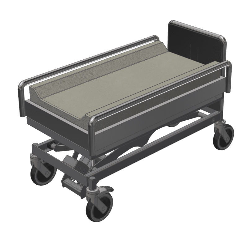 baby-change-table-height-adjustable-materials-handling