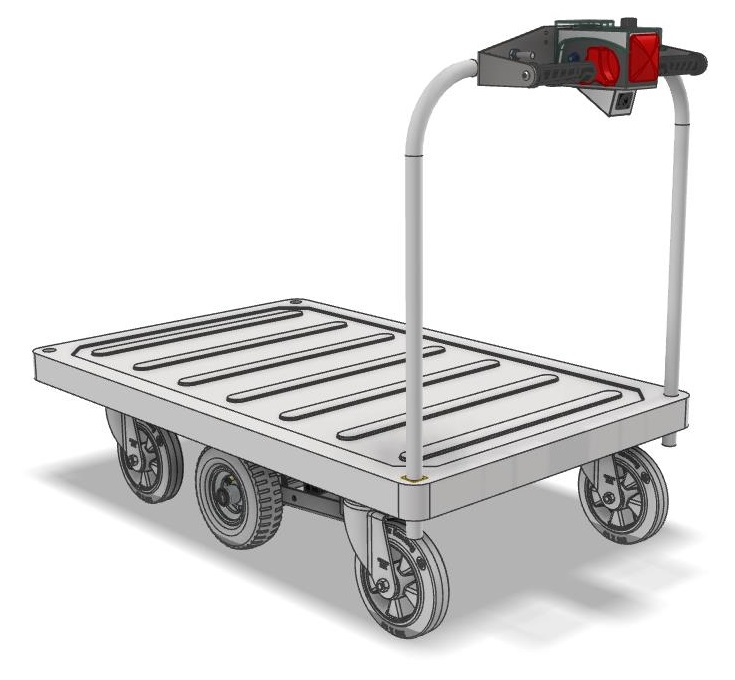 Bolt On Drive Unit Powered Trolley centre mount
