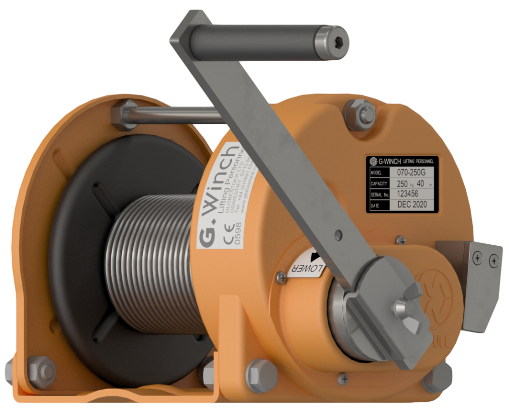 Height Safety Winches for Personnel and Cargo