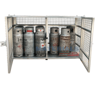 Gas Cylinder Storage Cages - Materials Handling | Storage Cage Experts