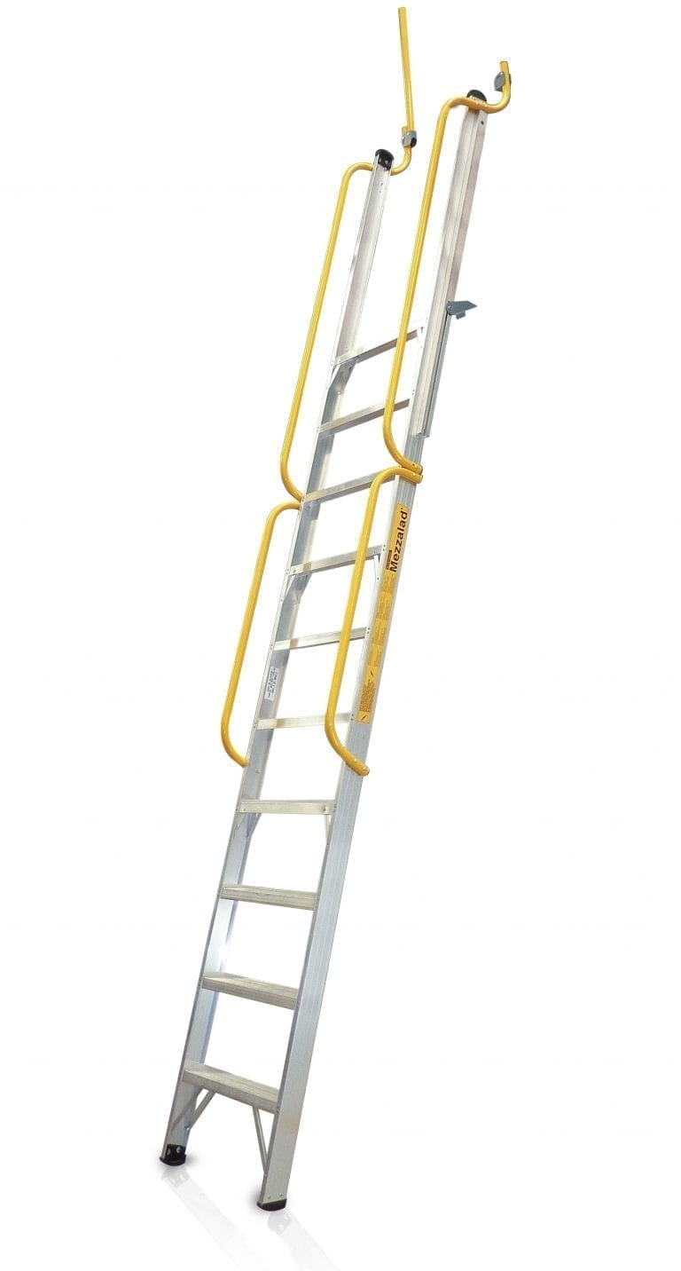 Mezzanine Floor Access Ladder - Mezzalad - Materials Handling