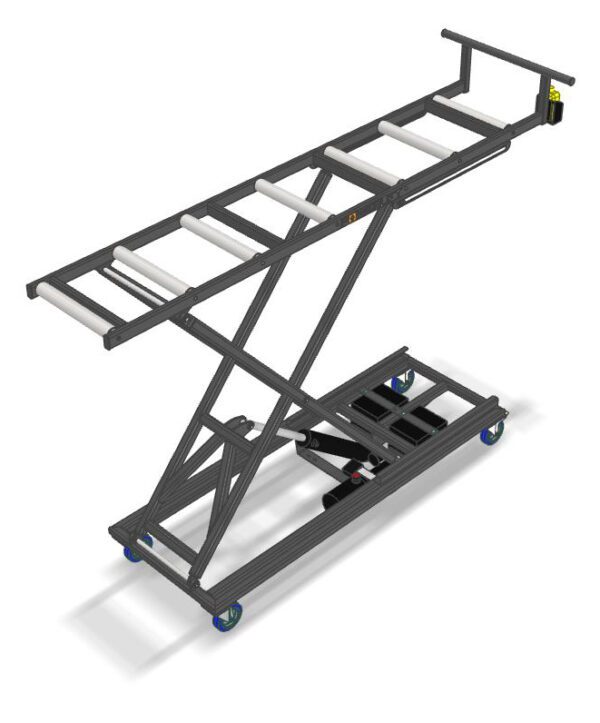 Mortuary Body Coffin Lift Trolley MLT 01 (2)