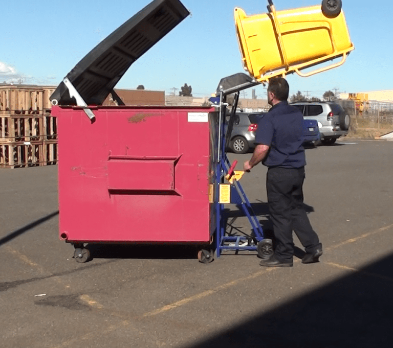 Wheelie Bin Tippers Nifty Lift Materials Handling