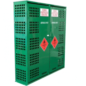 Storage Cages Aerosol Cans Materials Handling   SAC006 Aerosol Can Storage Cages Closed 300x300 