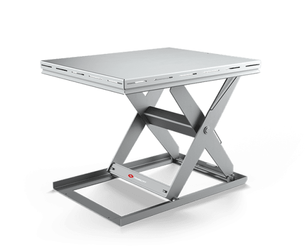 Stainless Scissor Lift Tables Hygiene