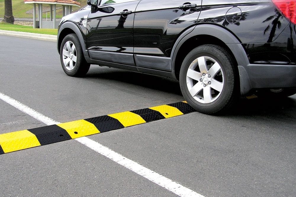 Steel Speed Humps - Materials Handling