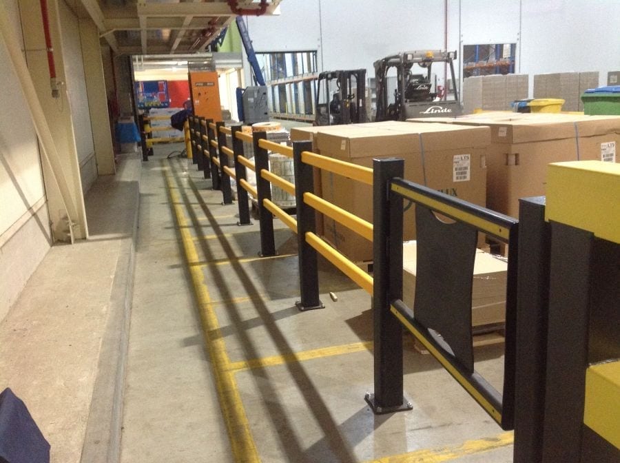 Flex Impact Safety Gates Materials Handling